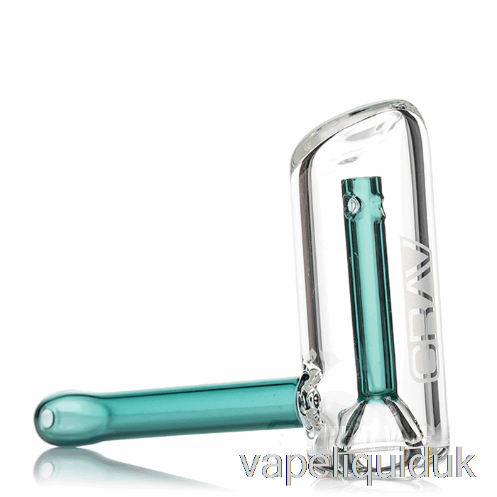 GRAV Mini Hammer Bubbler Lake Green Accent Vape Juice